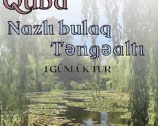 Çənlibel gölü istirahəti Quba