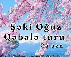 Möhtəşəm Nohurgöl Şəki Oğuz gəzintisi