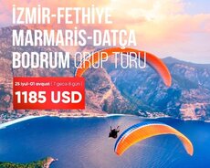 İzmir Marmaris Fethiye Bodrum qrup turu