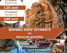 Naxçıvan səyahəti və Əshabı Kəhf ziyarəti