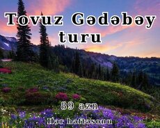 Gədəbəy Tovuz Qanlı körpüyə möhtəşəm səyahət