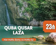 Quba Qusar turu Həftə içi və Sonları