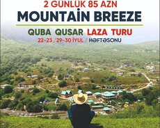 Quba Qusar Laza Mountain Breeze turu