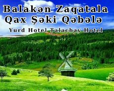 Katex Çayi Balakən Zaqatala Qax Şəki Turu