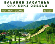 Balakən Zaqatala Qax Şəki Qəbələ