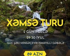 İsmayilli Qəbələ Qax Şəki Mingəçevir Turu