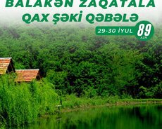 Balakən Zaqatala Qax Şəki Qəbələ turu