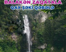 Balakən Zaqatala Qax Şəki Qəbələ turu