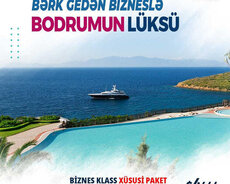 Bərk gedən Bizneslə Bodrumun Lüksü