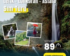 Lənkəran Lerik Astara Sim kəndi turu