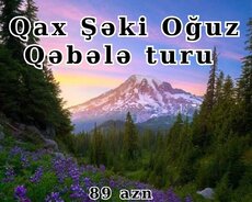 Qax Ulu Körpü , Oğuz Xal-xal, Şəki Xan Sarayi Turu