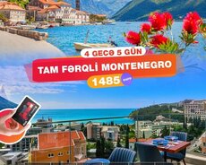 Vizasız 2 nəfərlik Montenegro