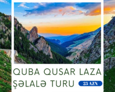 Laza şəlaləsi Quba Qusar turu