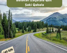 3 günlük Zaqatala Balakən Qax Şəki Qəbələ