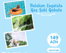 Yeni proqramla Balakən Zaqatala Qax Şəki Qəbələ