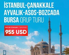 İstanbul Çanakkalr Ayvalık Bursa turu