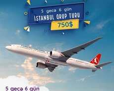 İstanbul Qrup Turu (Birbaşa uçuşla) Sentyabr