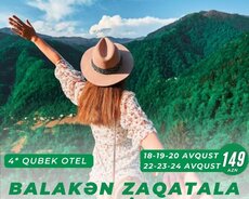 3gunluk Zaqatala Balakən turu