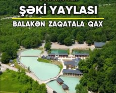 Balakən Zaqatala Qax Şəki yaylası Turu