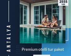 2 Nəfərlik Premium otelli Antalyaya son yerlər