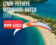 İzmir Marmaris Fethiye Bodrum turu