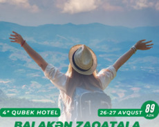 2 günlük Balakən Zaqatala Qax Şəki Oğuz turu