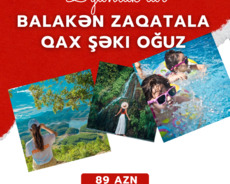 Çox fərqli və macəralı 2 günlük Balakən Zaqatala