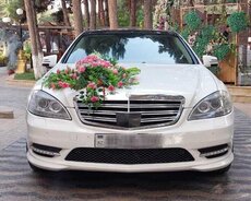 Mercedes s class bey gelin toy maşıni sifarişi
