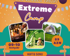 Xalıt şəlaləsinə yürüyüş Şamaxı Camp turu