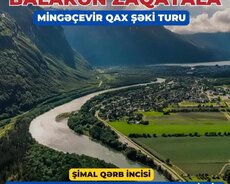 Mineral Bulaq , Balakən Zaqatala Qax Şəki Turu