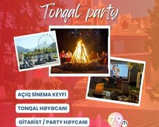 Tam sizin istədiyiniz "Tonqal Party"