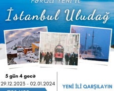 Yeni ildə İstanbul Uludağ turu