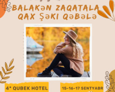 3 günlük Payızı Balakəndə hiss et