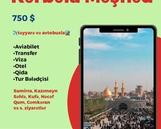 Kərbəla və Məşhəd ziyarəti