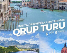 İtaliya, Sloveniya, Macarıstan Qrup turu