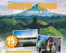 İsmayıllı Basqal Qəbələ Şəki Biogarden turu