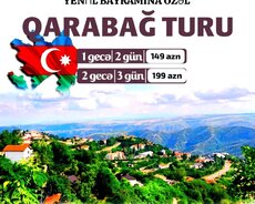 2 və 3 günlük Şuşa Laçın Xankəndi Xocalı Ağdam turu