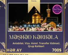 Kərbəla Ziyarəti Hər Ay