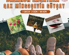 Balakən Zaqatala Qax Mingəçevir Göyçay turu