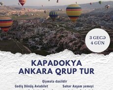 Ucuz və Sərfəli *Kapadokya Ankara Qrup Turu