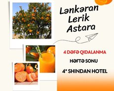 C vitaminli Lənkəran Astara turu 2 günlük