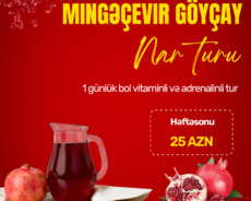 1 günlük Mingəçevir Göyçay Nar turu