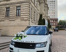 Прокат свадебного автомобиля Range Rover