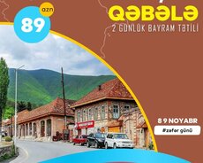 2 günlük Qax Şəki Qəbələ turu