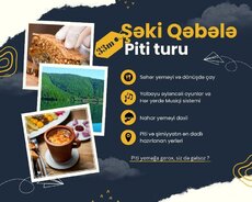 Qəbələ Şəki Piti turu