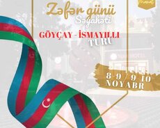 Göyçay İsmayıllı zəfər günü turu