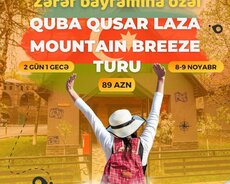 Bayrama Quba Qusar laza-mountain breeze turu