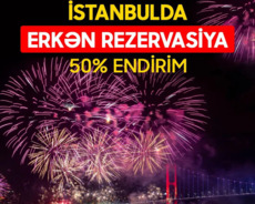 İstanbul" Yeni il turlarına 50% Endirim ilə