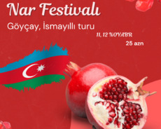 Nar festivalı Göyçay turu Zəfər Bayramına özəl