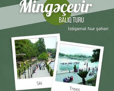 Nur Şəhərində Mingəçevir Baliq turu